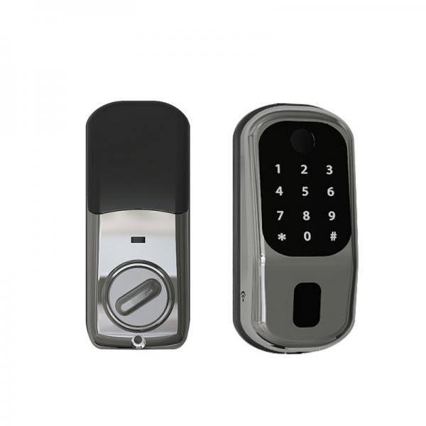 Quality Mobile App Remote Wifi Door Lock , Zinc Alloy Electronic Fingerprint Lock for sale