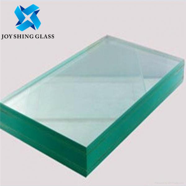 Quality High Hardness Laminated Bullet Proof Glass Thickness Size Customized for sale