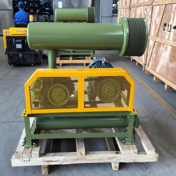 Quality 10KPA - 80KPA Three Lobe Roots Blower , Compact 2.2-22KW Roots Type Blower for sale