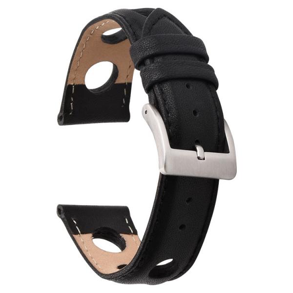 Quality Cowhide Leather Watch Strap Bands Adjustable Size 18 19 20 21 22 24mm for sale