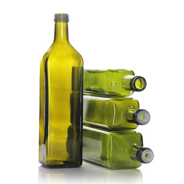 Quality ODM 200ml Oil Bottle 500ml Marasca Glass Bottle Packaging for sale