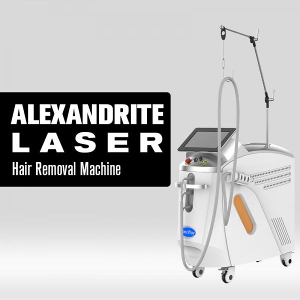 Quality Gentle Alexandrite Laser Hair Removal Machine Permanent Painless 4000W for sale