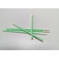 China Polyester Cotton Foam Tip Cleaning Swabs Sponge Stick Dacron Tip Swab 150mm factory