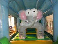 China New Kids Inflatable Bounce House Cute Inflatable Elephants Mini Bouncer For Birthday Party Present factory