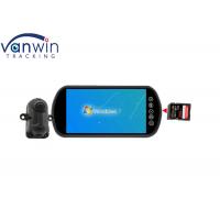 China Universal AV 7 Inch HDMI Monitor Rearview Mirror With DVR Recording factory