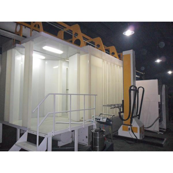 Quality Electrostatic Automated Powder Coating Line With Spray Tunnel Pretreatment 50W for sale