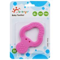 Quality Tear Strength 3 Month Baby Silicone Teether Customized logo for sale