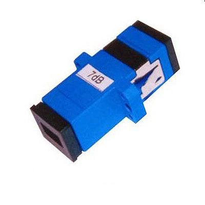 Quality Plastic SC Fixed type  Fiber Optic Attenuator for Data Transmission Network for sale