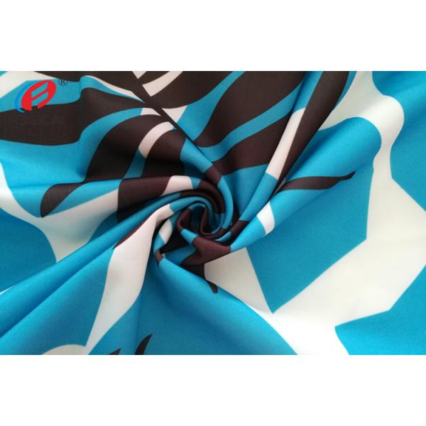 Quality Swinsuit Polyester Spandex Fabric For Underwear , Printed 85 Polyester 15 for sale