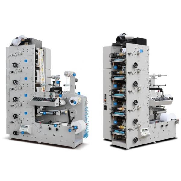 Quality 6Colors  60m/Min Flexo UV Label Adhesive Printing Machine for sale