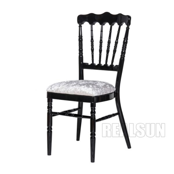 Quality Restaurant Furniture Type Imitate Wooden Napoleon Chair Event Banquet Rental for sale