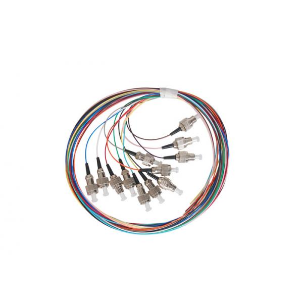 Quality ODF Fiber Optical Patch Cord , 12 Colors Fiber Optic Pigtail Splicing 0.9mm for sale