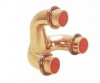 China Copper tripod with brazing ring (copper fitting, ACR fitting, HVAC/R parts) factory