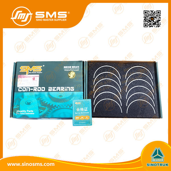 Quality Sinotruk Howo Truck Engine Parts  VG1560037033/34 Connecting Rod Bearing SMS-10080 for sale