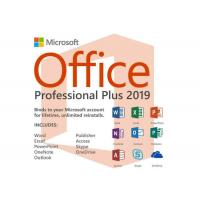 China Full Version Microsoft Office 2019 Pro Plus DVD Package 4.0 GB Disk Space Lifetime Warranty factory