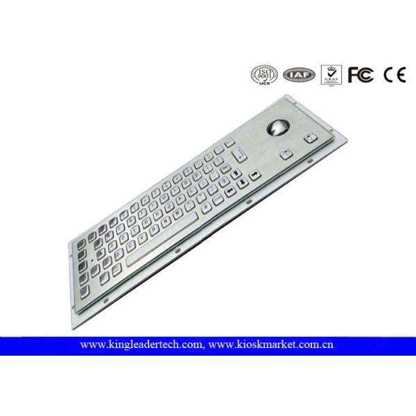 Quality Kiosk Keyboard And Trackball Keyboard Stainless Steel With Pointing Devise for sale