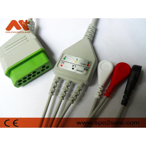 Quality 3 Lead ECG Cable Nihon Kohden Direct Connect for sale