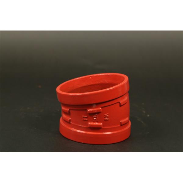 Quality XGQT108 11.25° Groove Coupling Pipe Fitting Ductile Iron Material for sale