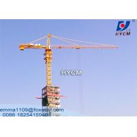 China TC5013 Hammer Head Tower Crane Inside of Building Internal Self Climbing Type factory