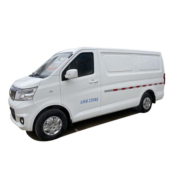 Quality Gasoline Engine Manual Mini Refrigerated Truck Aluminum Alloy Cold Room Van 4 Wheels 1 Ton for sale
