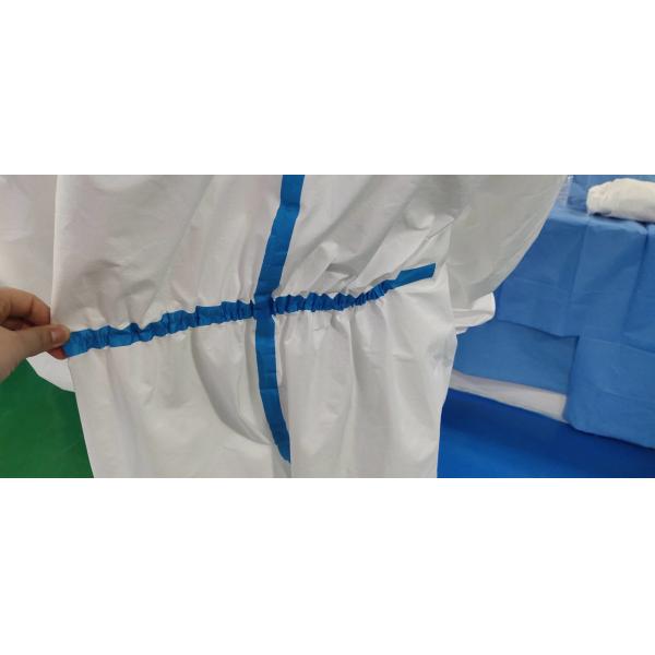 Quality Waterproof Disposable Protective Coveralls For Medical Clinics , Hospital Ward , for sale