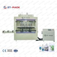 China 1kw HCL Automatic Liquid Filling Line 2000bph Acid Filling Machines factory