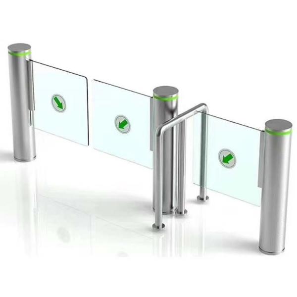 Quality Acrylic 900mm Access Control Speed Gates Office Building Turnstiles OEM for sale