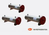 China SS 304 Stainless Steel Heat Exchangers Shell And Tube Heat Exchangers For Plating Chiller factory