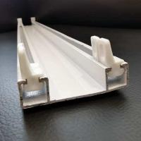 China 16mm Square Sliding Curtain Tracks For Bay Windows Ceiling Mounted factory