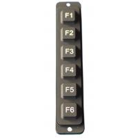 Quality 96mm X 18mm Dia PS2 Numeric Keypad With Carbon - On - Gold Key Switch for sale