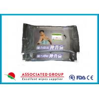 China Chinese Medicine Extra Adult Wet Wipes , Unique Acesodyne Function Body Care Wipes factory