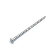 Quality A4 Flat Head Twist Shank Stainless Steel Framing Nails 3.4 X 75MM for sale