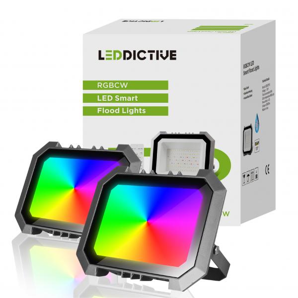 Quality Outdoor 30W 50W 100W RGB LED Flood Light With Dmx Control EMC for sale