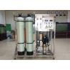 China 500LPH Ro System Well Water Filtration Plant 500LPH Fiber Glass / 304 Industrial Water Filter factory