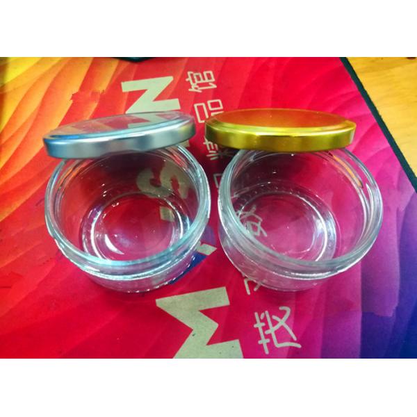 Quality High Transparent Glass Caviar Packaging Jar 1oz 50-60gram FDA Approved for sale
