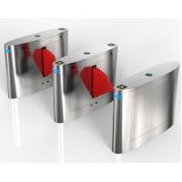 Quality IP54 Flap Barrier Turnstile , Waterproof Security Turnstile Gate Customized for sale