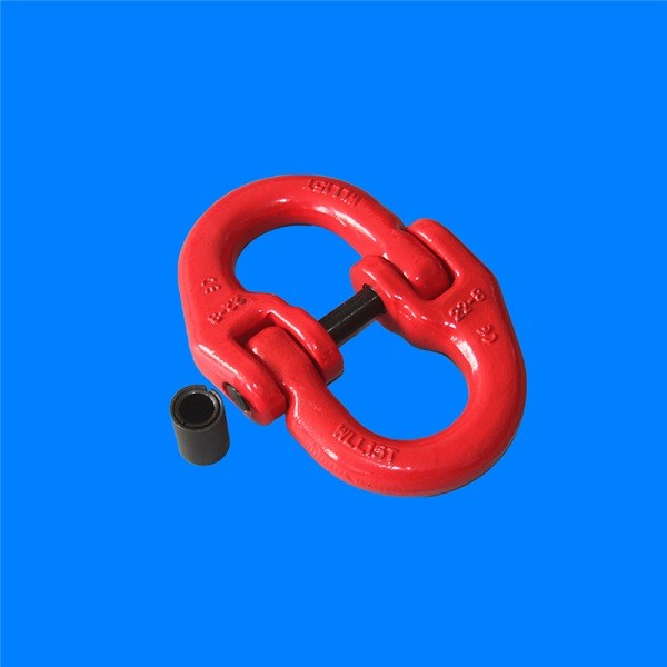 Quality Colored Painted Chain Coupling Link G80 Connecting Link Carbon Steel 1/4in - 7/8in for sale