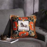 China 500g Car Decorative Pillows  45*45cm Hand Painted Cushion Cover Sofa Geometric for sale