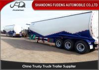 China W Shape Bulk Cement Truck BPW Axles Pulverized Fly Ash Coal Ash Powder Tank factory