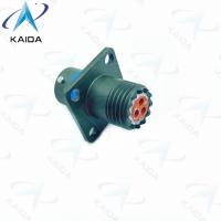 China MIL-DTL-26482 Connectors with Olive Green Cadmium Finish / Crimp Contact Type MS3470B08-33SN Narrow Flange Receptacle factory