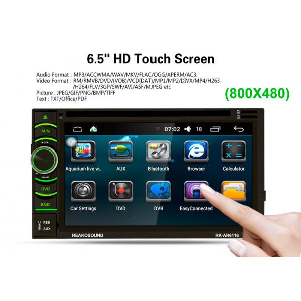 Quality HD 7 Inch Double Din Android Car Stereo Auto Head Unit Android Double Din Radio for sale