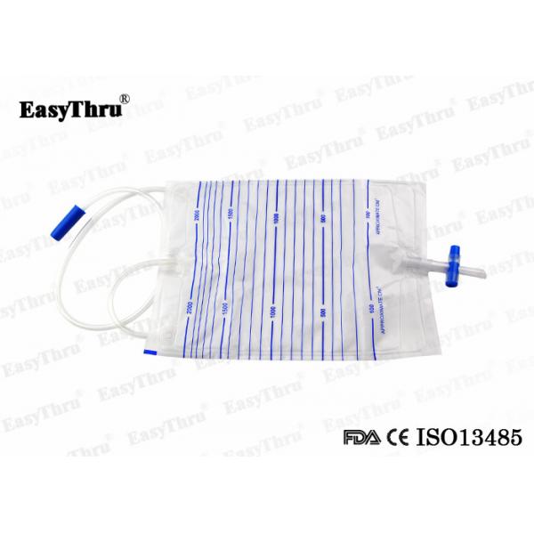Quality Anti Reflux Disposable Urinary Leg Bag Multipurpose Odorless for sale