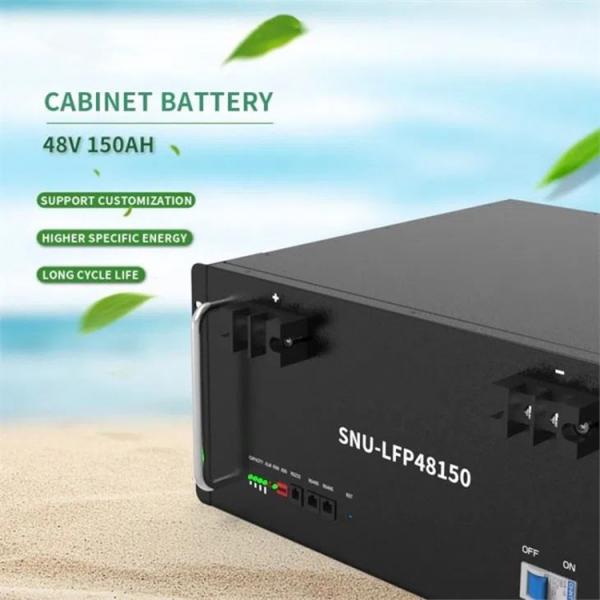 Quality 150AH Cabinet Battery Home Energy Storage System 48V Rechargeable Lifepo4 for sale