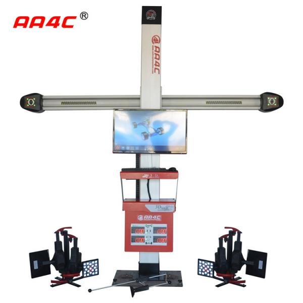 Quality AA4C Camera Beam Manually Move + 2 Monitors Multi-Language Free Update Computer 3DWheel Alignment  AA-DT111B for sale