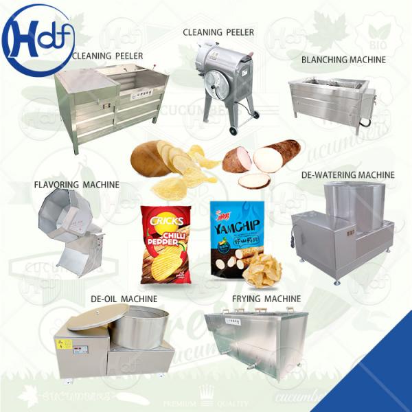 Quality Industrial Frozen French Fries Production Line Cassava Fresh Finger Potato Chips Making Machine For Sale for sale