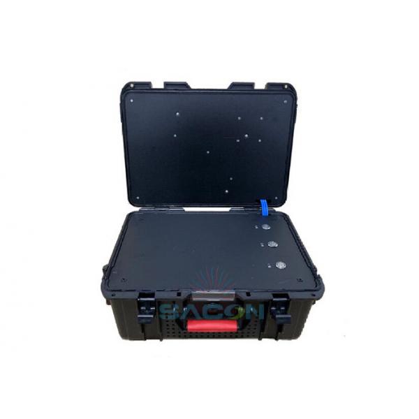 Quality UAV Interceptor Drone Signal Jammer Box Type Easy Operation With Built In Antennas for sale