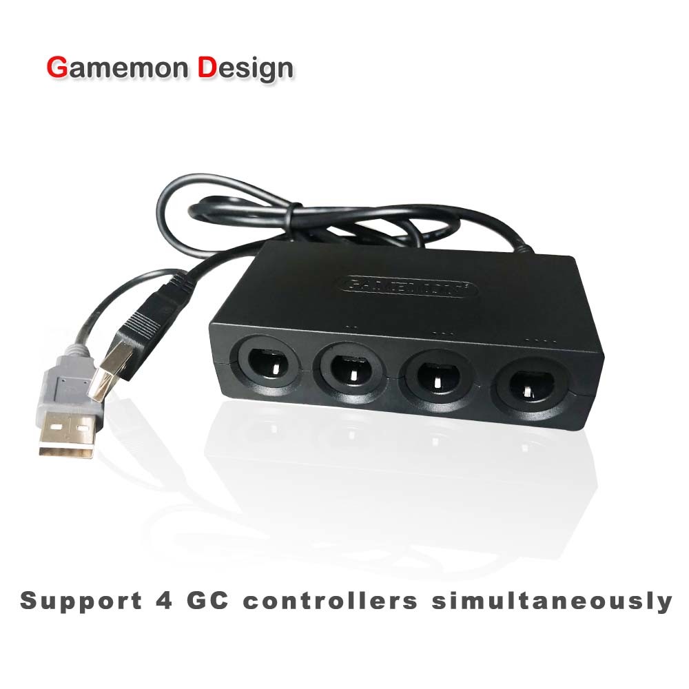 China NGC Video Game Converter Gamecube Controller Adapter For Wii U Nintendo Switch for sale