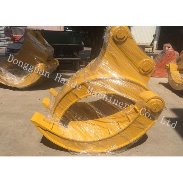Quality Simple Structure Mechanical Grapple For Komatsu PC450 With Max Open 2500 Mm for sale