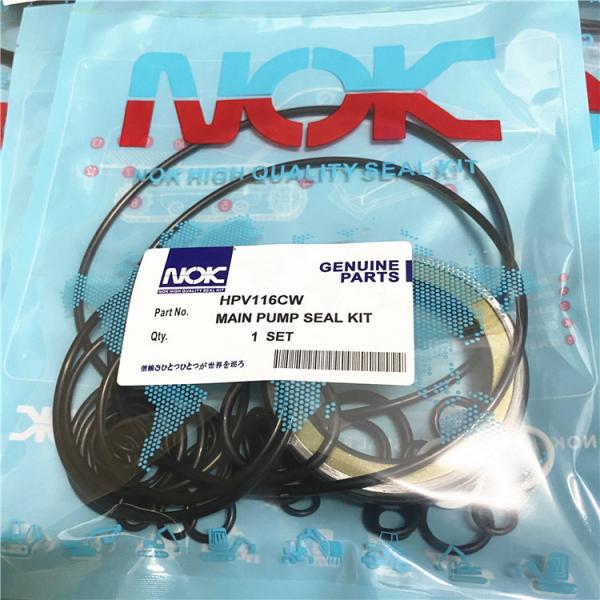 Quality HPV116 Hydraulic Main Pump Seal Kit 90 Shore A EPDM Material for sale