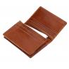China 0.4CM Thick 11x7.7cm Mens PU Leather Wallet Credit Card Card Case BM factory